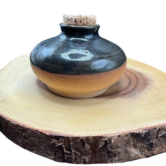 Mid century 1960s SIGNE PERSSON MELIN Vase: Scandinavian pottery - Picture 4 of 8